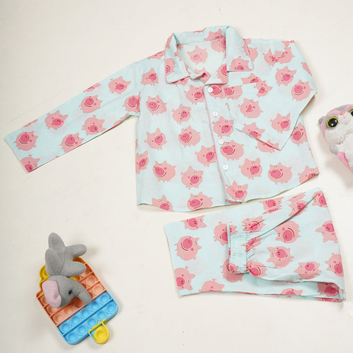 PEPPA PIG NIGHT SUIT  (SET OF 2)