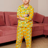 Orange Frog Print Nightsuit
