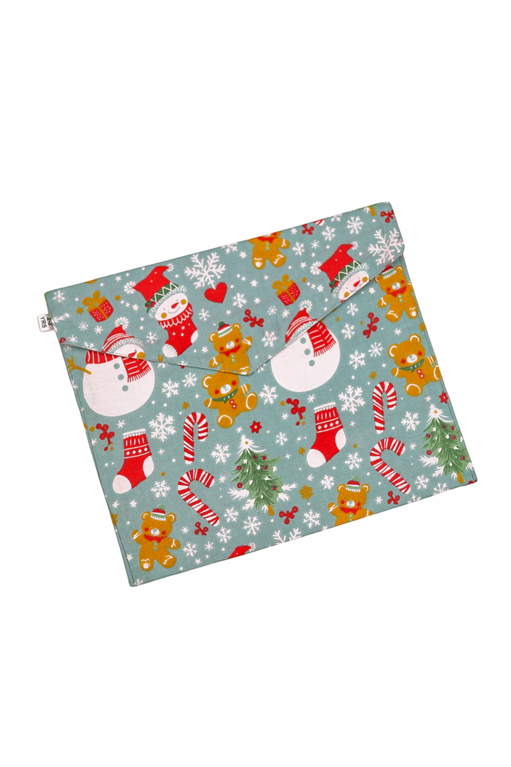 GREEN CHRISTMAS PRINT NIGHT SUIT (SET OF 2)