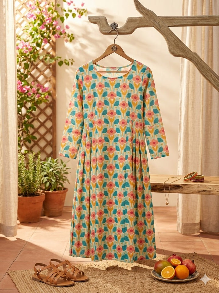 Women Floral Summer Dress