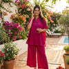 Women Pink Co Ord Set
